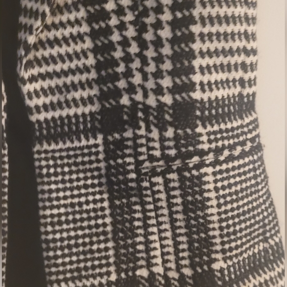 Theory Eldora Glen Houndstooth Plaid Sleeveless Blazer Vest. Sz 2. - Picture 10 of 12